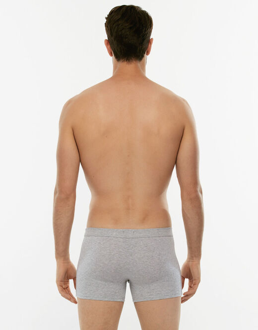 Lovable Boxer Bipack Cotton Stretch In cotone elasticizzato, grigio melange Affare Del Giorno