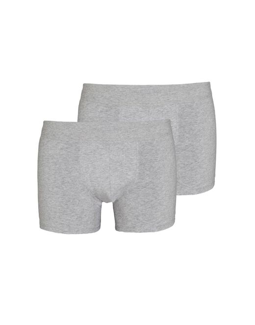 Lovable Boxer Bipack Cotton Stretch In cotone elasticizzato, grigio melange Affare Del Giorno