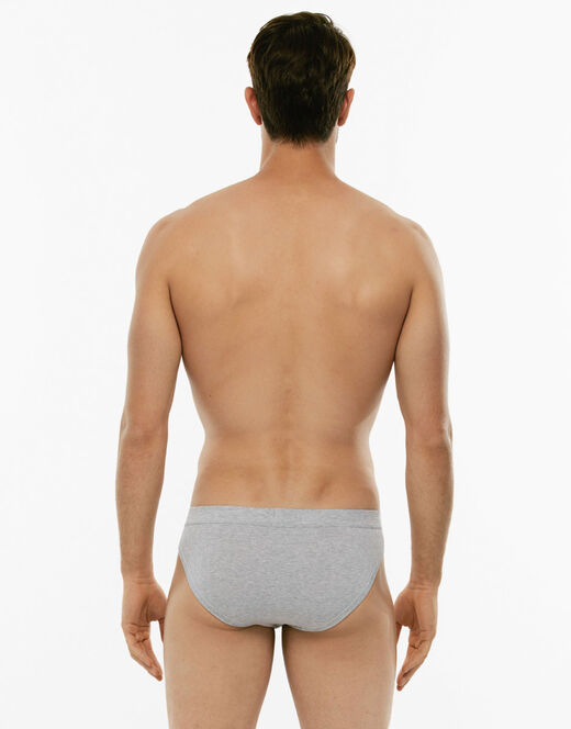 Lovable Slip mini Supima Premium Cotton, grigio melange Prezzo Ridotto