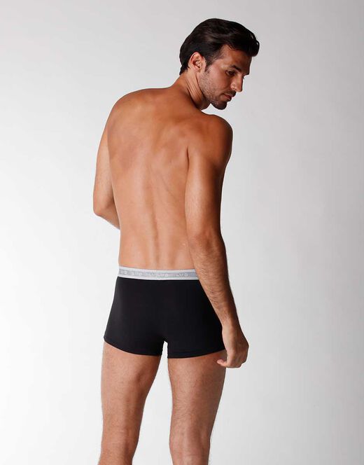 Lovable Bipack boxer uomo 3D Evolution in cotone e lycra, nero Offerte