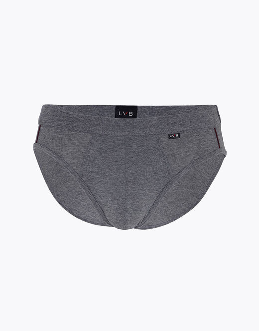 Lovable Slip in cotone Dynamic Cotton, grigio melange scuro Vendita Economica