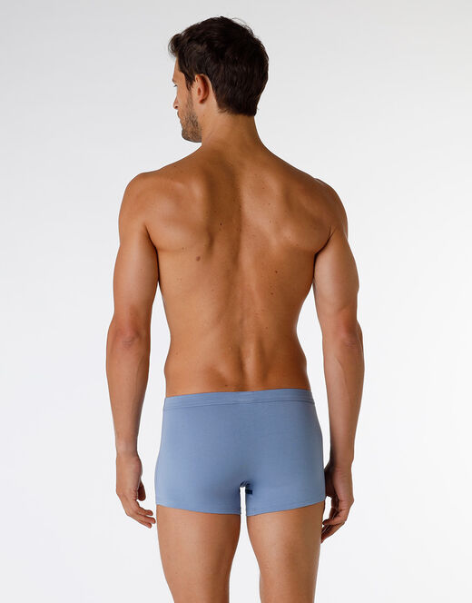 Lovable Boxer Enriched Plain Cotton Modal in cotone e modal, azzurro polvere Saldi Di Fabbrica