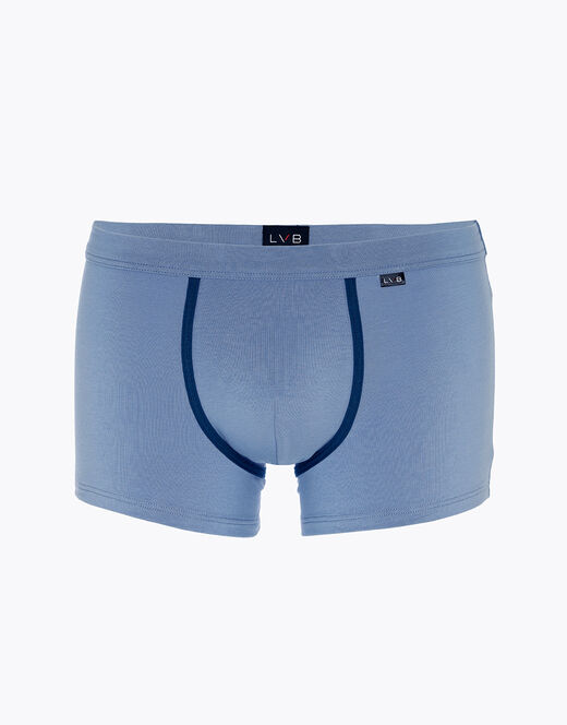 Lovable Boxer Enriched Plain Cotton Modal in cotone e modal, azzurro polvere Saldi Di Fabbrica