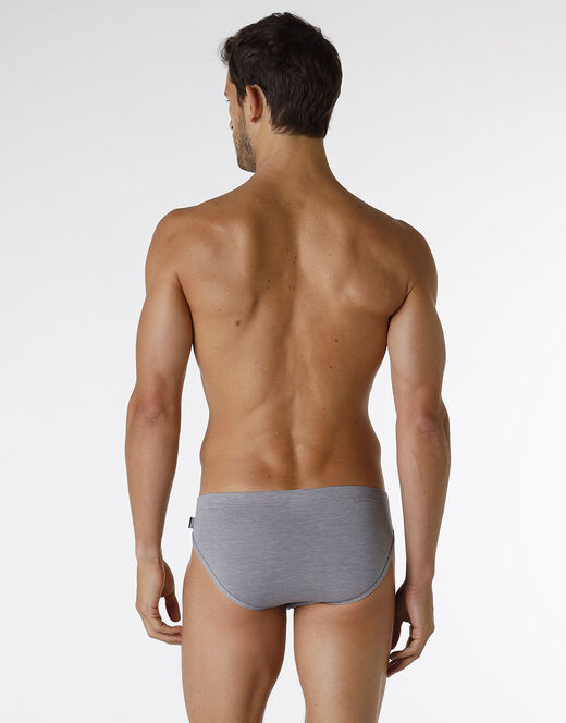 Lovable Slip Micromodal Fil a Fil, grigio melange Moda