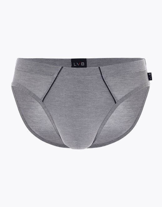 Lovable Slip Micromodal Fil a Fil, grigio melange Moda