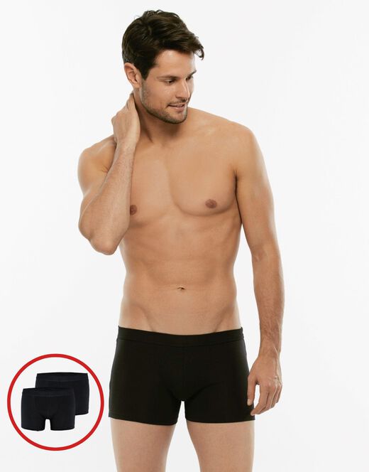 Lovable Boxer Bipack Cotton Stretch In cotone elasticizzato, nero Qualità