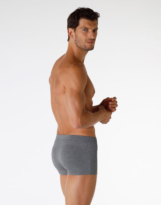 Lovable Boxer in cotone Dynamic Cotton, grigio melange scuro Pezzi Unici