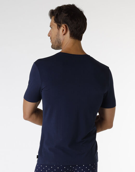Lovable T-shirt Rephined Cotton Modal, blu navy Qualità Garantita