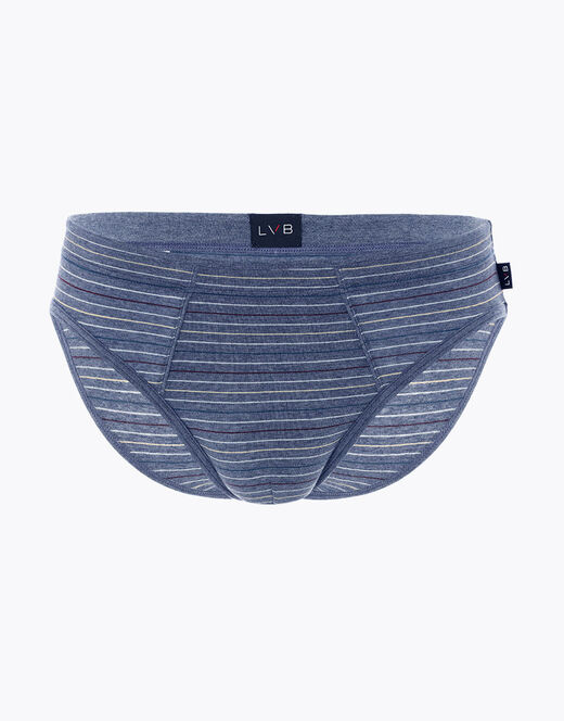 Lovable Slip Rephined Cotton Modal, blu melange a righe Trasporto libero internazionale