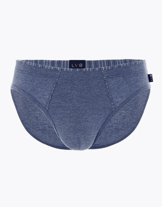 Lovable Slip Rephined Cotton Modal, blu melange Black Friday Prezzi
