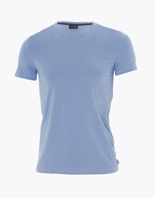 Lovable T-shirt uomo in Stretch Cotton - Azzurro Polvere Italy