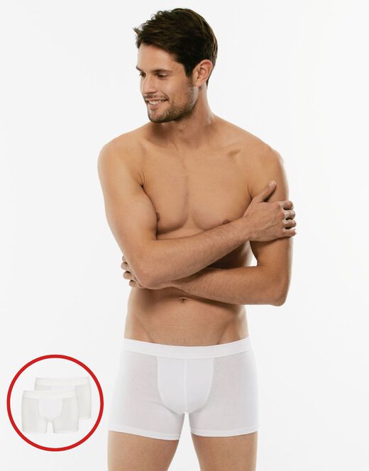 Lovable Boxer Bipack Cotton Stretch In cotone elasticizzato, bianco Vendita
