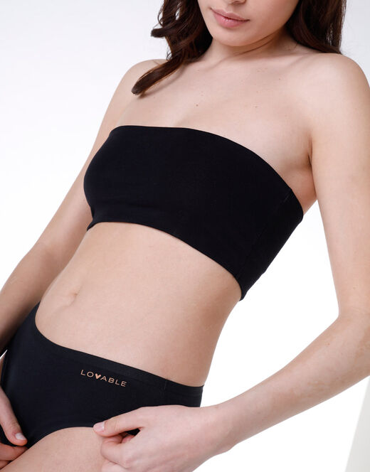 Lovable Slip assorbente lavabile in cotone elasticizzato, nero Offerta Pasqua
