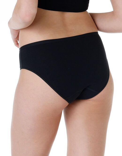 Lovable Slip assorbente lavabile in cotone elasticizzato, nero Offerta Pasqua