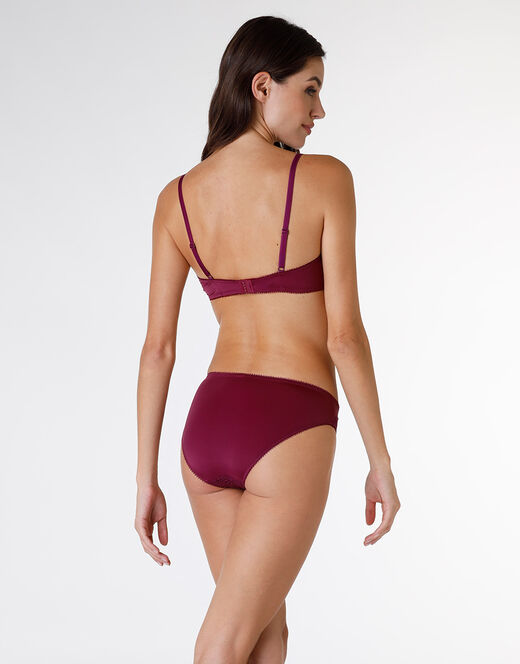 Lovable Slip Exquisite Lace in pizzo e microfibra, bordeaux Nuovi prodotti