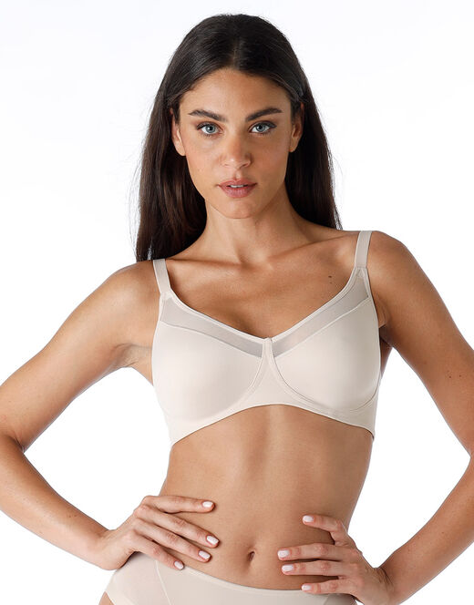 Lovable Reggiseno senza ferretto Modern Shaping in microfibra, skin Fino al 65% di sconto