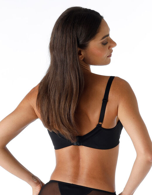 Lovable Reggiseno senza ferretto Modern Shaping in microfibra, nero Only for today