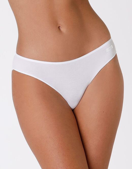 Lovable Slip Invisible Cotton bianco in cotone. Massima invisibilità Solo un giorno rimasto