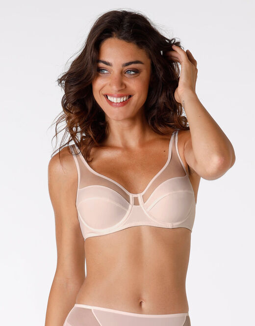 Lovable Reggiseno con ferretto Modern Shaping in microfibra, cipria In Linea