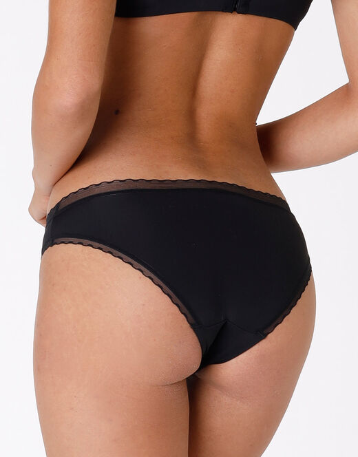 Lovable Slip My Daily Comfort nero in microfibra Prezzo Ridotto