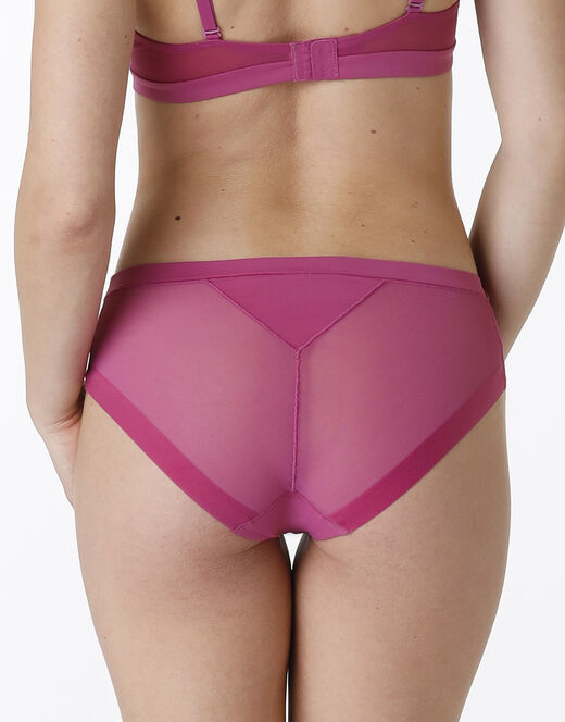 Lovable Slip Invisible Ultralight in microfibra e tulle, rosa sorbetto Novità