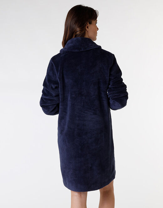 Lovable Vestaglia aperta stile pelliccia, blu Comprare a buon mercato