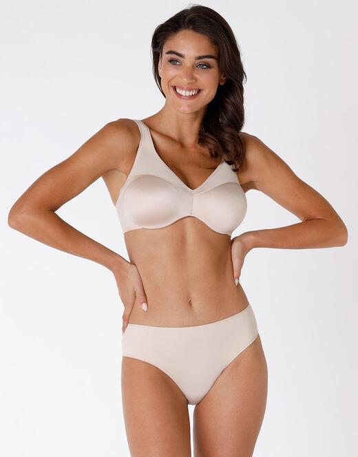 Lovable Reggiseno ferretto Modern Shaping Minimizer in microfibra e tulle, skin Vendita calda