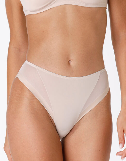 Lovable Slip midi sgambato Invisible Ultralight skin in microfibra e tulle. Massima invisibilità Online Outlet