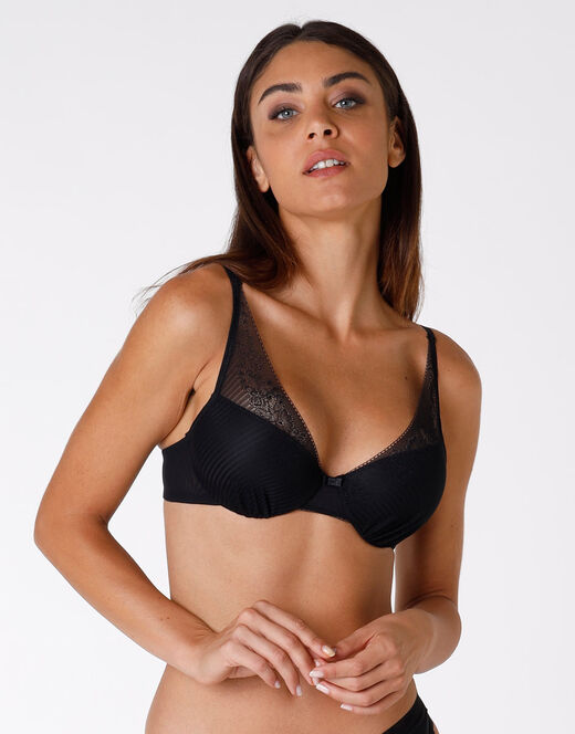 Lovable Reggiseno ferretto leggermente imbottito Sensual Touch Exclusive, nero Fino al 55% di sconto