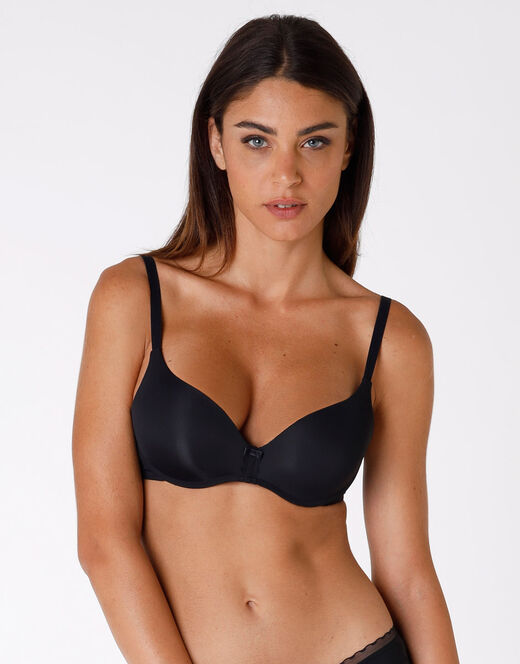Lovable Reggiseno push up senza ferretto My Daily Comfort in microfibra, nero Moda