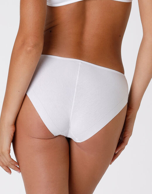 Lovable Slip midi Invisible Cotton bianco in cotone. Massima invisibilità Offerta natalizia