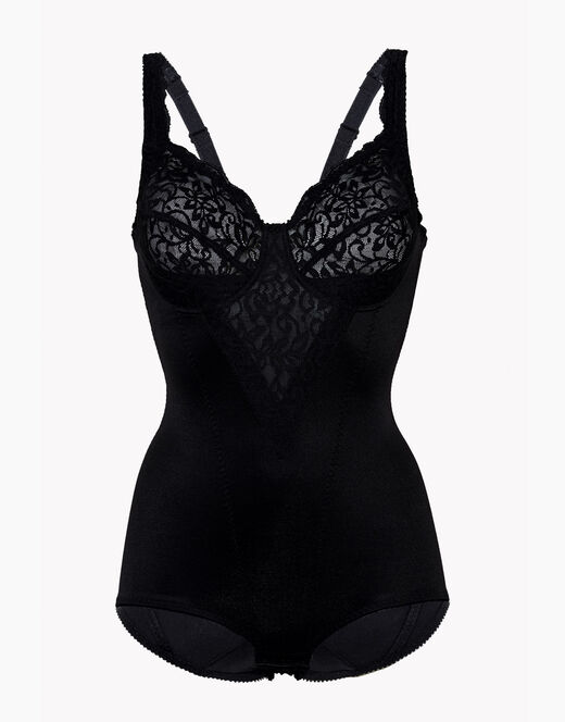 Lovable Body senza ferretto Lov’Ring alta contenitività in pizzo, nero Offerta San Valentino