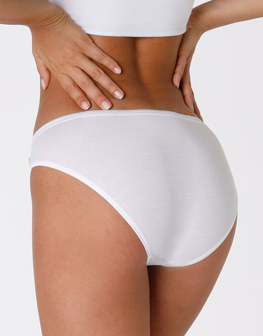 Lovable Slip mini lovely, bianco in cotone soft Ultimo giorno
