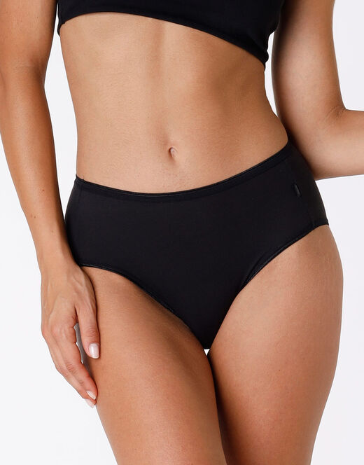 Lovable Slip midi lovely, nero in cotone soft Offerta speciale della fabbrica