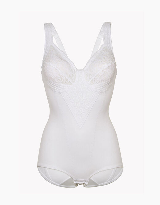Lovable Body senza ferretto lov’ring pizzo, bianco. Alta contenitività 50% di sconto con spedizione gratuita