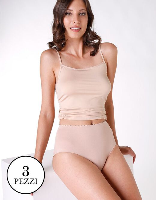 Lovable Multipack Slip alto invisible softness, X3 nude Limitato a 3 giorni