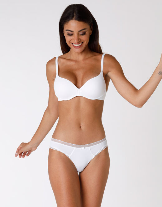 Lovable Reggiseno push up senza ferretto My Daily Comfort in microfibra, bianco Black Friday Prezzi