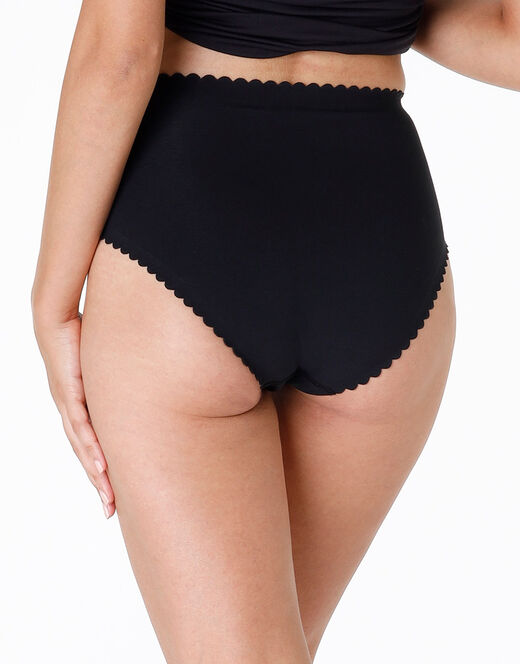 Lovable Multipack Slip alto invisible softness, X3 nero Vendita