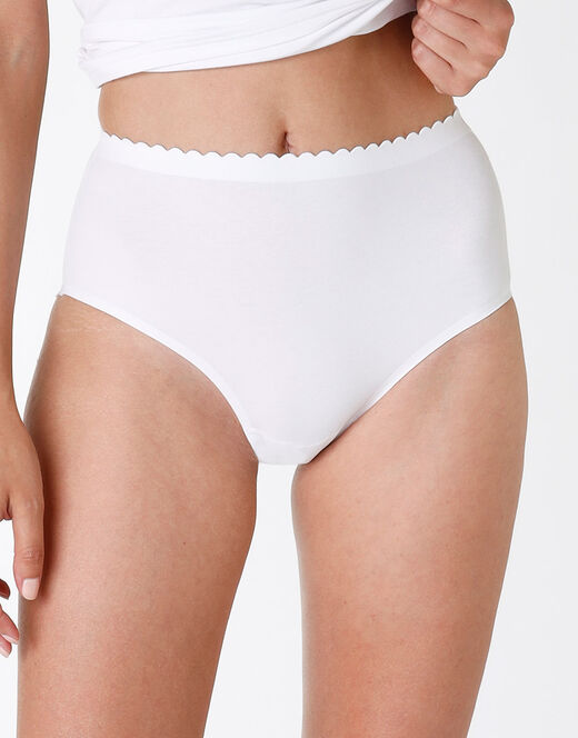 Lovable Multipack Slip alto invisible softness X3, bianco Outlet