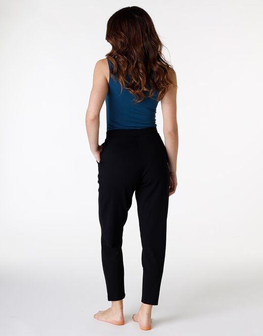 Lovable City Jogger lungo donna Relax&Go, nero Grande vendita