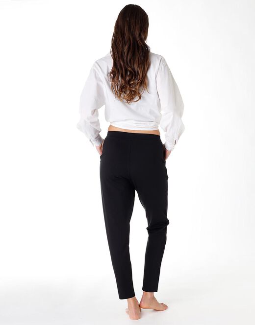 Lovable City Jogger lungo donna Relax&Go, nero Grande vendita
