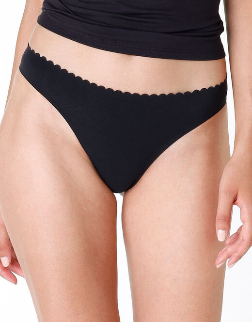 Lovable Brasiliano invisible softness, nero Flash Sale