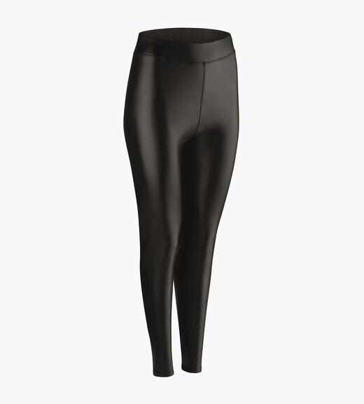 Lovable Leggings donna in ecopelle Relax&Go, nero Offerta Giorno del Papà