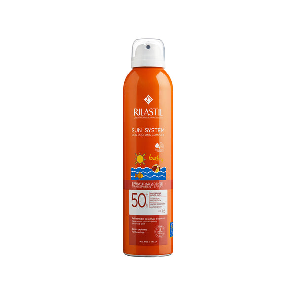 Rilastil Baby Transparent Spray SPF50+