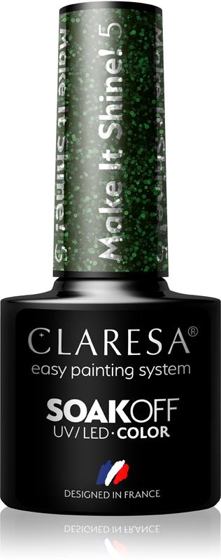 Claresa Claresa SoakOff UV/LED Color Make It Shine gel smalto Claresa Claresa SoakOff UV/LED Color Make It Shine gel smalto