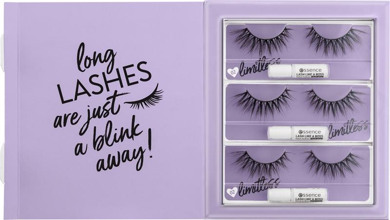 essence essence Lash Like a Boss ciglia finte confezione conveniente Lightning offer