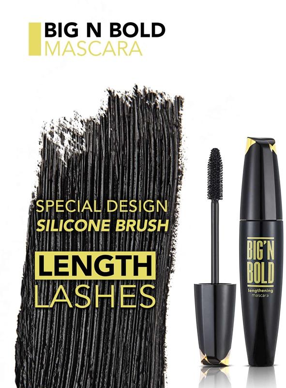 flormar flormar Big'n Bold Lengthening mascara waterproof allungante incurvante e volumizzante Comprane uno, ottenene uno gratis