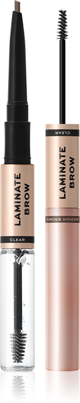 Makeup Revolution Makeup Revolution Laminate Brow matita e gel per sopracciglia