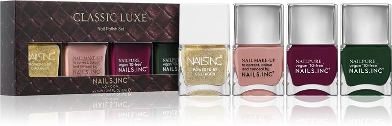 Nails Inc. Nails Inc. Classic Luxe set di smalti per unghie