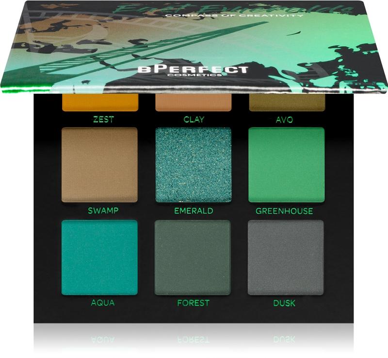 BPerfect BPerfect Compass of Creativity East Emeralds Palette palette di ombretti